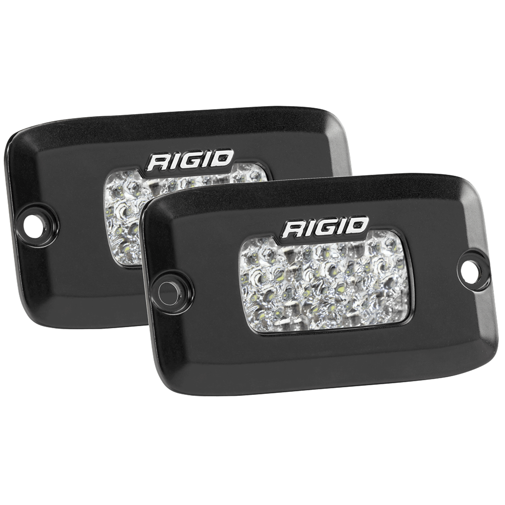 USテールライト 硬質産業980023 SRQ 拡散 バックアップライトキット Rigid Industries 980023 SRQ Diffused Back Up Light Kit