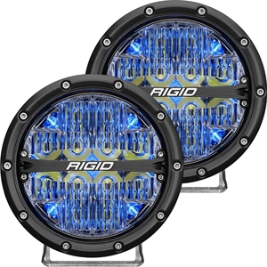 ズーマー Rigid Industries Q2 6-LED ヘッドライト ズーマー Rigid Industries Q2 6-LED ヘッドライト Rigid