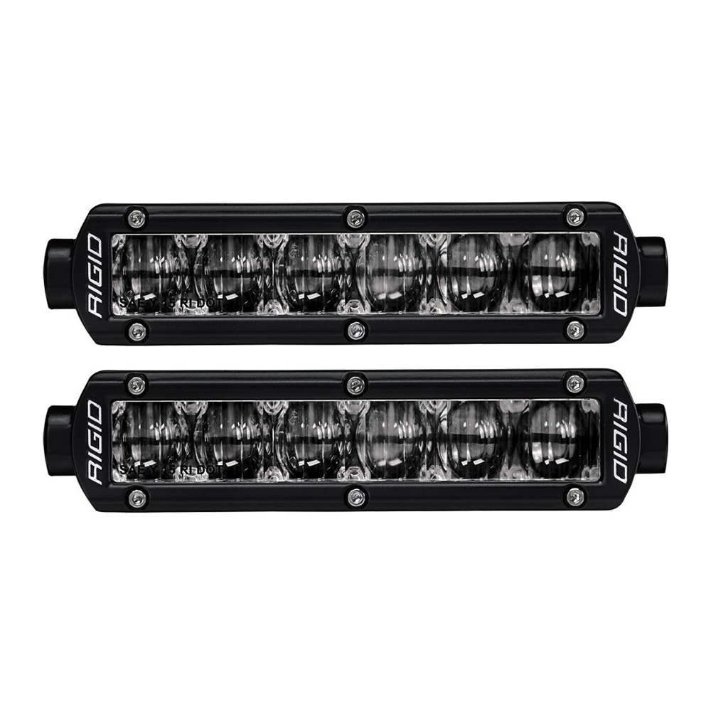 6-Inch SAE Fog Lights - Street Legal SR Pro LED Pair
