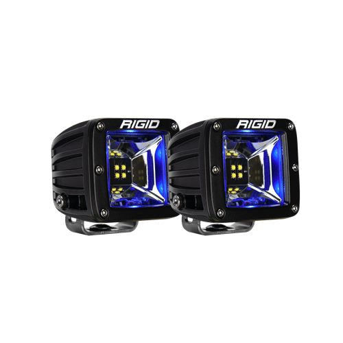 Rigid Industries Scene Blue Backlight Surface Mount Pair Radiance RIGID Industries