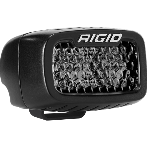 Rigid Industries Spot Diffused Midnight Surface Mount Pair SR-M Pro RIGID Industries