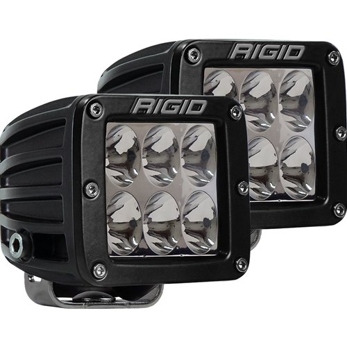 Rigid Industries Driving Surface Mount Amber Pair D-Series Pro RIGID Industries