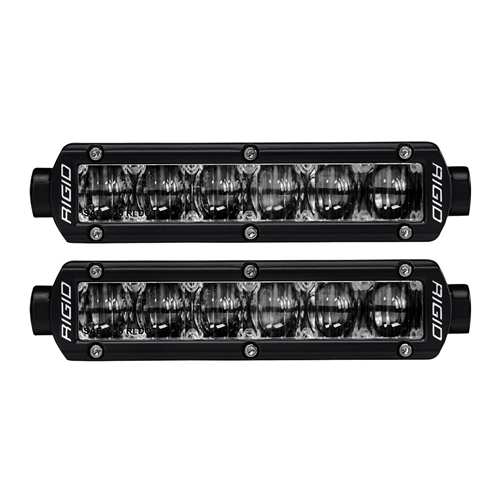 Rigid Industries SAE 6 Inch Fog Light Pair SR-Series Pro RIGID Industries