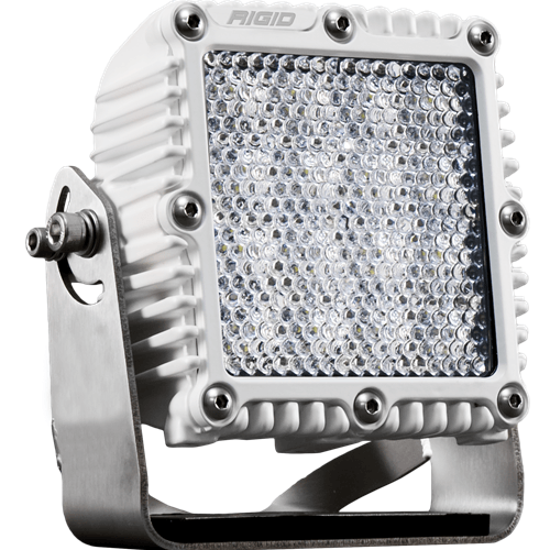 Rigid Industries Single Driving Diffused White Housing Q-Series Pro - Discontinued