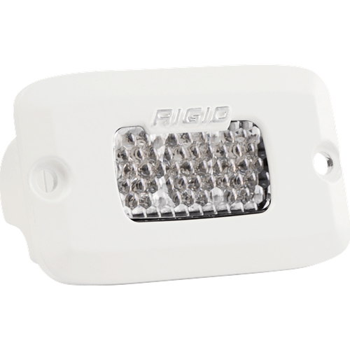 Rigid Industries Driving Diffused Flush Mount White Housing SR-M Pro RIGID Industries