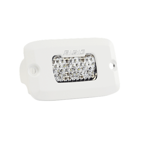 Rigid Industries Diffused Flush Mount White Housing SR-M Pro RIGID Industries