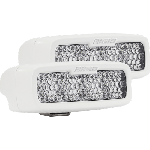 Rigid Industries Flood Diffused White Surface Mount Pair SR-Q Pro RIGID Industries