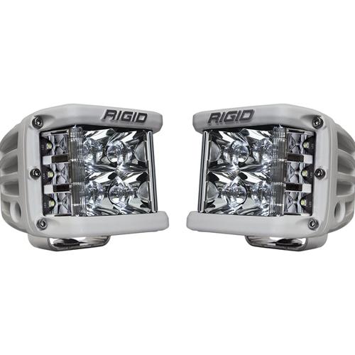 Rigid Industries Spot Surface Mount White Housing D-SS Pro - Pair