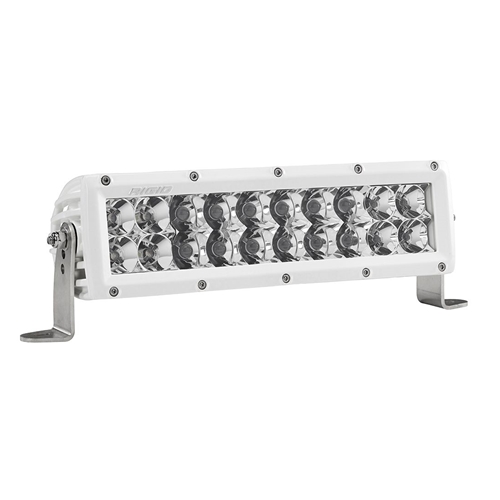 Rigid Industries 10 Inch Spot/Flood Combo Light White Housing E-Series Pro RIGID Industries