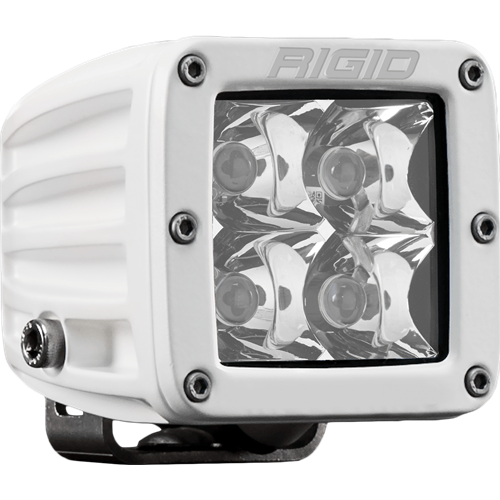 Rigid Industries Hybrid Spot Surface Mount White Housing D-Series Pro RIGID Industries