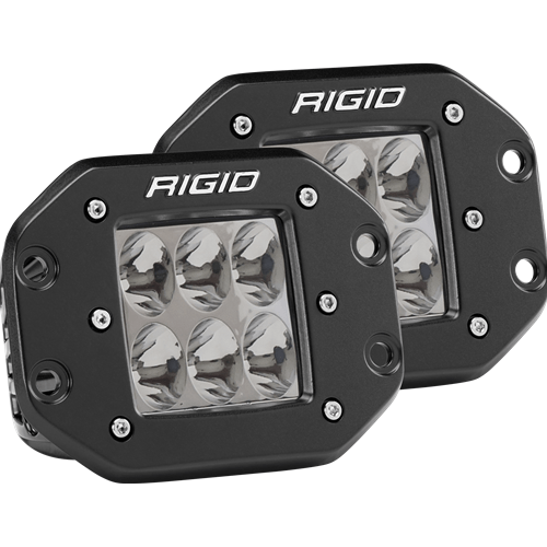 Rigid Industries Driving Flush Mount Pair D-Series Pro RIGID Industries