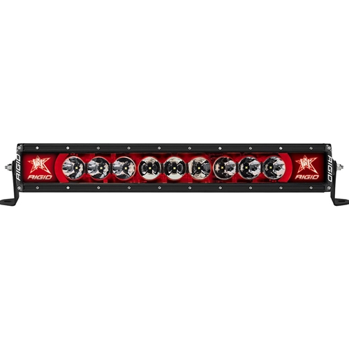 Rigid Industries 20 Inch Red Backlight Radiance Plus RIGID Industries