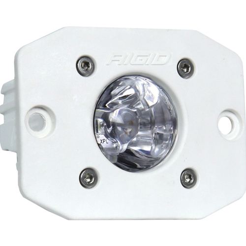 Rigid Industries Ignite Spot Flush Mount White Housing Ignite RIGID Industries