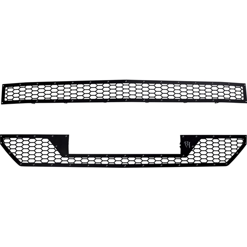 Rigid Industries Silverado 1500 Grille 2 Piece Black Powdercoat 16-17 Chevy 1500 RIGID Industries