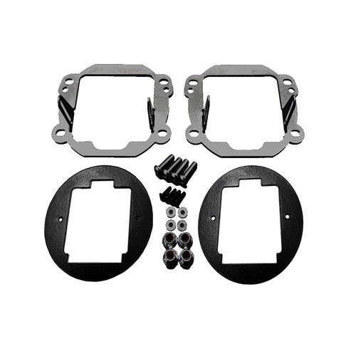 Rigid Industries 07-15 JK D-Series Fog Light Mount D-Series Pro RIGID Industries