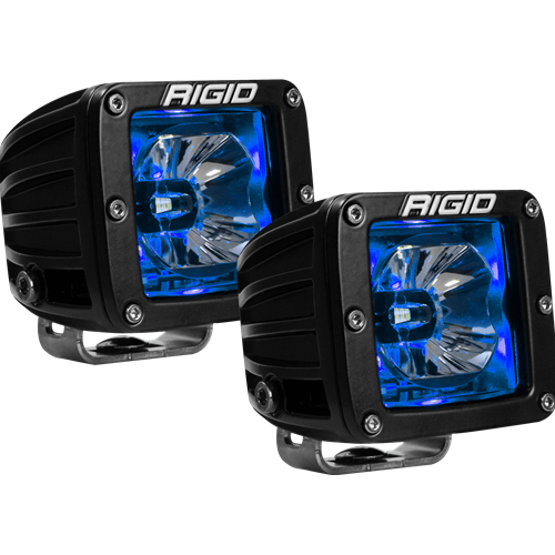 Rigid Industries LED Pod with Blue Backlight Radiance RIGID Industries