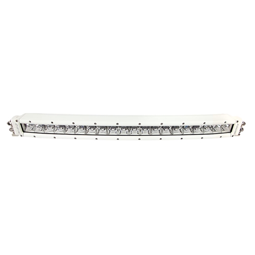 Rigid Industries 20 Inch LED Light Bar Single Row Curved White Spot RDS SR-Series RIGID Industries