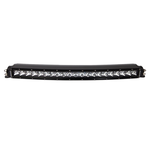 Rigid Industries 20 Inch LED Light Bar Single Row Curved Black Spot RDS SR-Series RIGID Industries