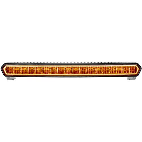 20 Inch LED Light Bar Black W/Amber Halo Off Road SR-L Series Rigid Industries