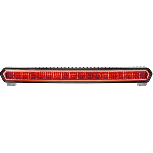 20 Inch LED Light Bar Black W/Red Halo Off Road SR-L Series Rigid Industries