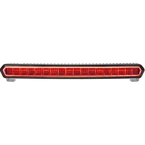 Rigid Industries Single 20 Inch LED Light Bar Black W/Red Halo Off Road SR-L Series - Discontinued