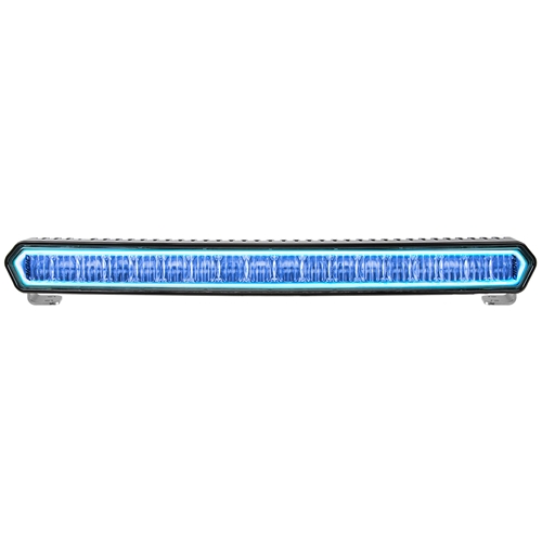 20 Inch LED Light Bar Black W/Blue Halo Off Road SR-L Series Rigid Industries