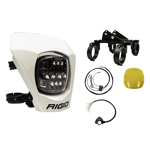 Rigid Industries RIGID Adapt XE Extreme Enduro Complete Ready To Ride LED Moto Kit White