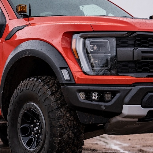 Rigid Industries 2021-Present Ford Raptor Triple Fog Light Kit RIGID Industries