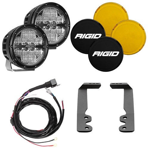 Rigid Industries 2022+ Toyota Tundra 6 Inch 360-Series A-Pillar Lighting Kit RIGID Industries