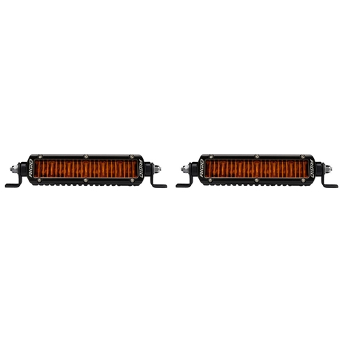 SR-Series SAE 6 Inch with Amber PRO Lens Pair Rigid Industries