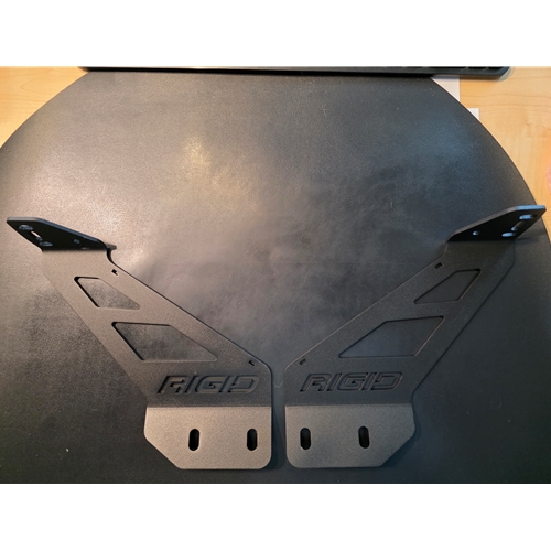 Rigid Industries Jeep JL 20 inch Hood Mount for the E-Series Pro and SR-Series Pro Light bars - Discontinued