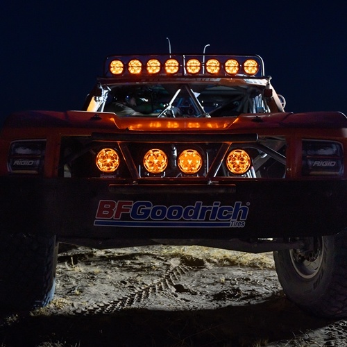 Rigid Industries 6 Inch 360-Series Laser with Precision Spot Optics and Amber Backlight RIGID Industries