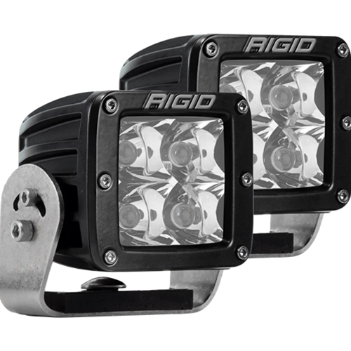 Rigid Industries Pair Heavy Duty Mount Spot D-Series Pro - Scratch & Dent