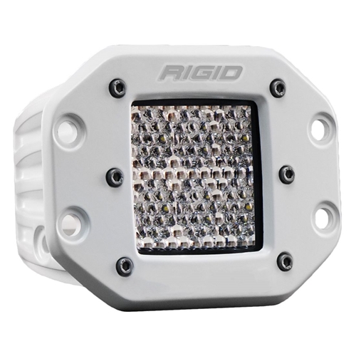 Rigid Industries White D-Series Pro Diffused Flush Mount