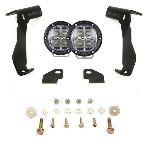 Rigid Industries Ford Expedition 18-24 360-Series Spot A-Pillar Kit RIGID Industries