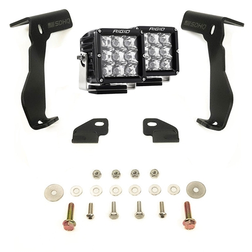 Rigid Industries Ford Expedition 18-24 D-XL Spot A-Pillar Kit RIGID Industries