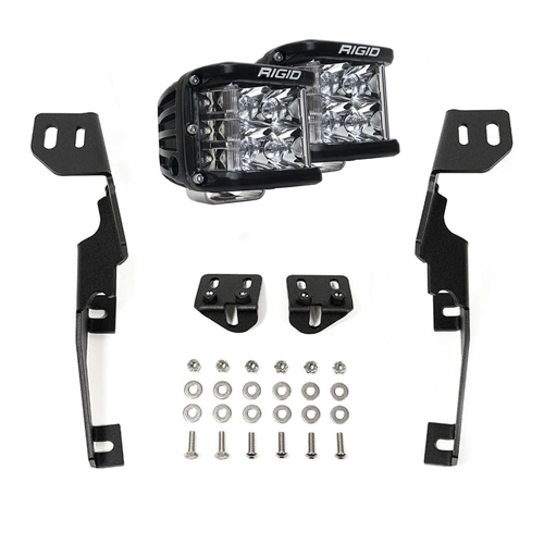 Rigid Industries Ford Super Duty 23-27 D-SS Spot A-Pillar Kit RIGID Industries