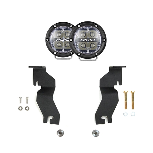 Rigid Industries Chevy/GMC Yukon/Tahoe/Suburban 21-25 360-Series Spot A-Pillar Kit RIGID Industries
