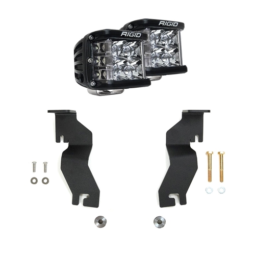 Rigid Industries Chevy/GMC Yukon/Tahoe/Suburban 21-25 D-SS Spot A-Pillar Kit RIGID Industries