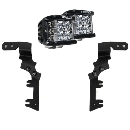 Rigid Industries Chevy/GMC Colorado/Canyon 23-27 D-SS Spot A-Pillar Kit RIGID Industries