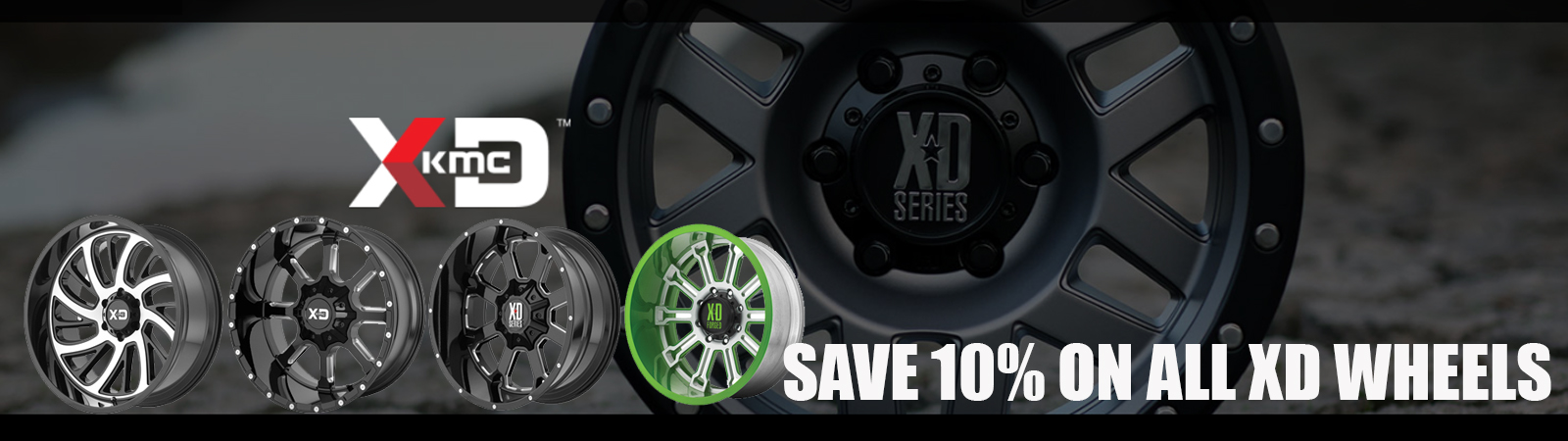 Save 10% on all XD wheels graphic