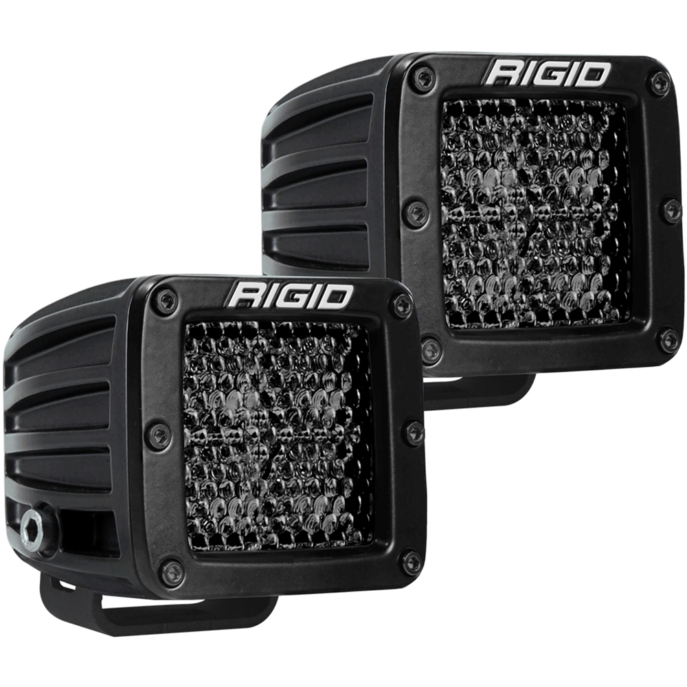 Rigid industries D2 proシリーズ　LEDスポット 202213 - D-Series PRO Spot Surface Mount Black 2 Lights