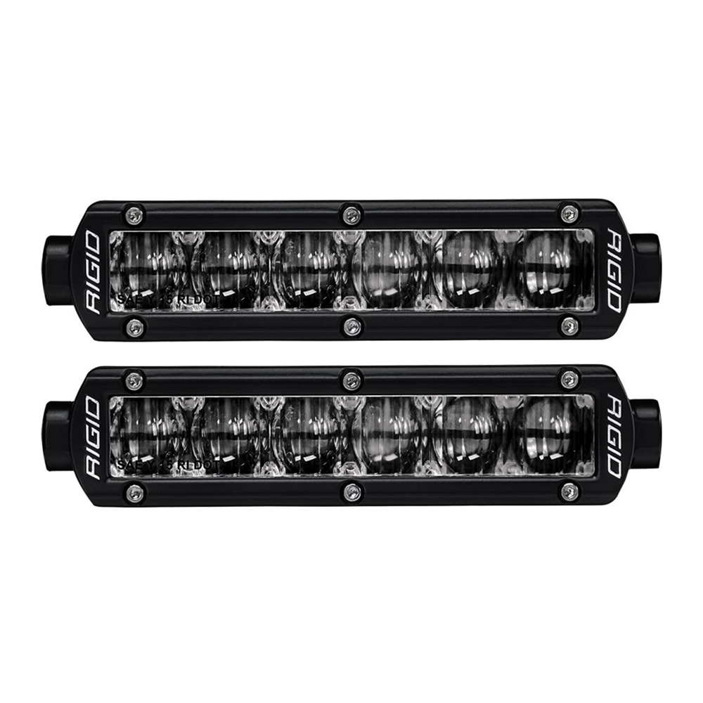 6-Inch SAE Fog Lights - Street Legal SR Pro LED Pair
