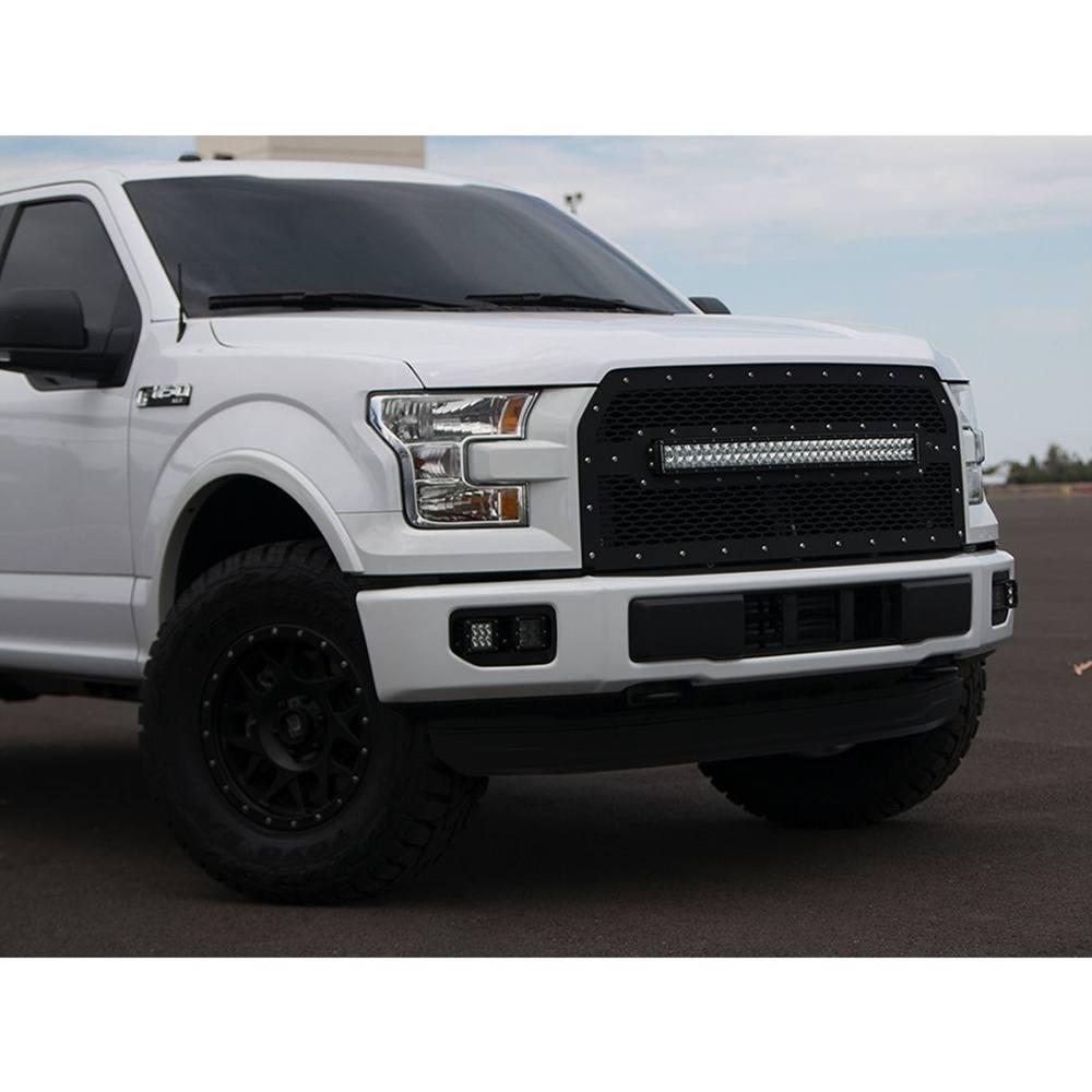 Rigid Industries 15-16 Ford F-150 Dual Fog Mount D-Series Pro RIGID  Industries - Discontinued