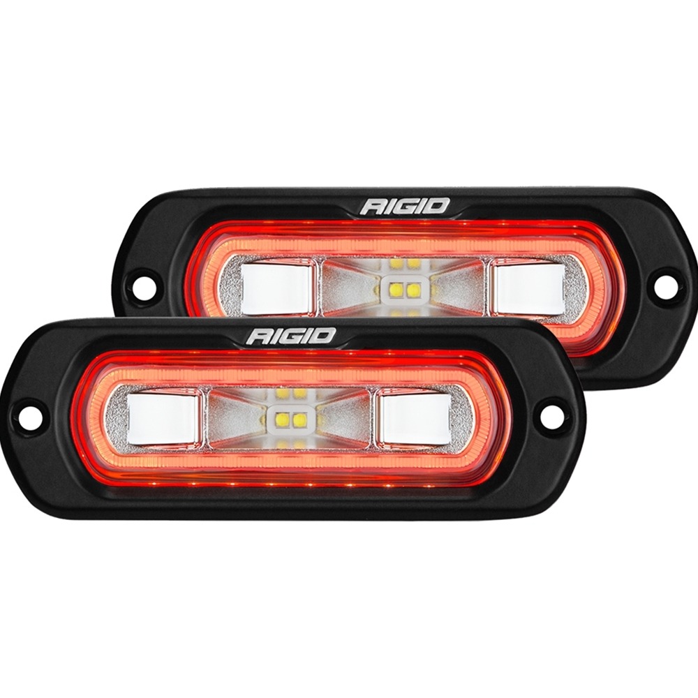 Rigid Industries SR-L Series Off-Road Spreader Pod 3 Wire Flush