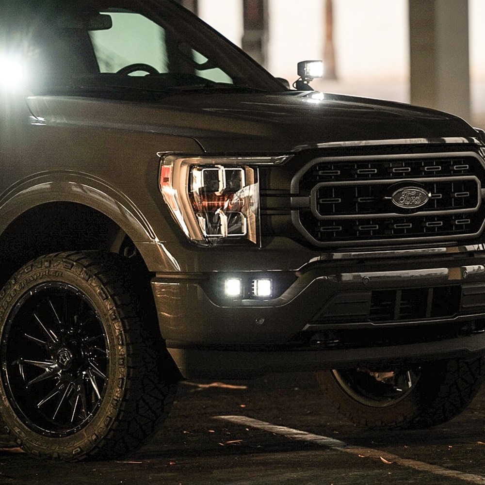 f150 fog light pods SS5 Bumper LED Pod Light Kit for 2021-2023 Ford F-150