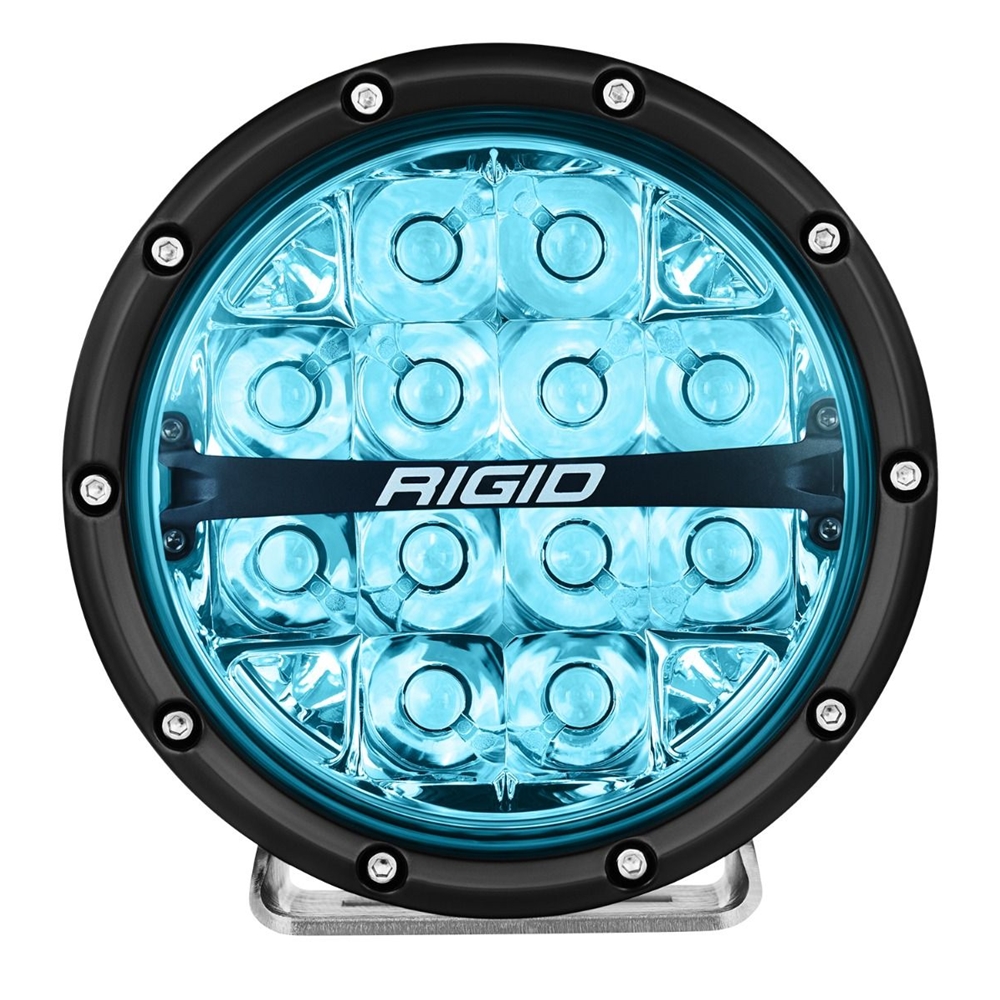 360-Series 6 Inch Off-Road Lamp Spot Beam RGBW Backlight